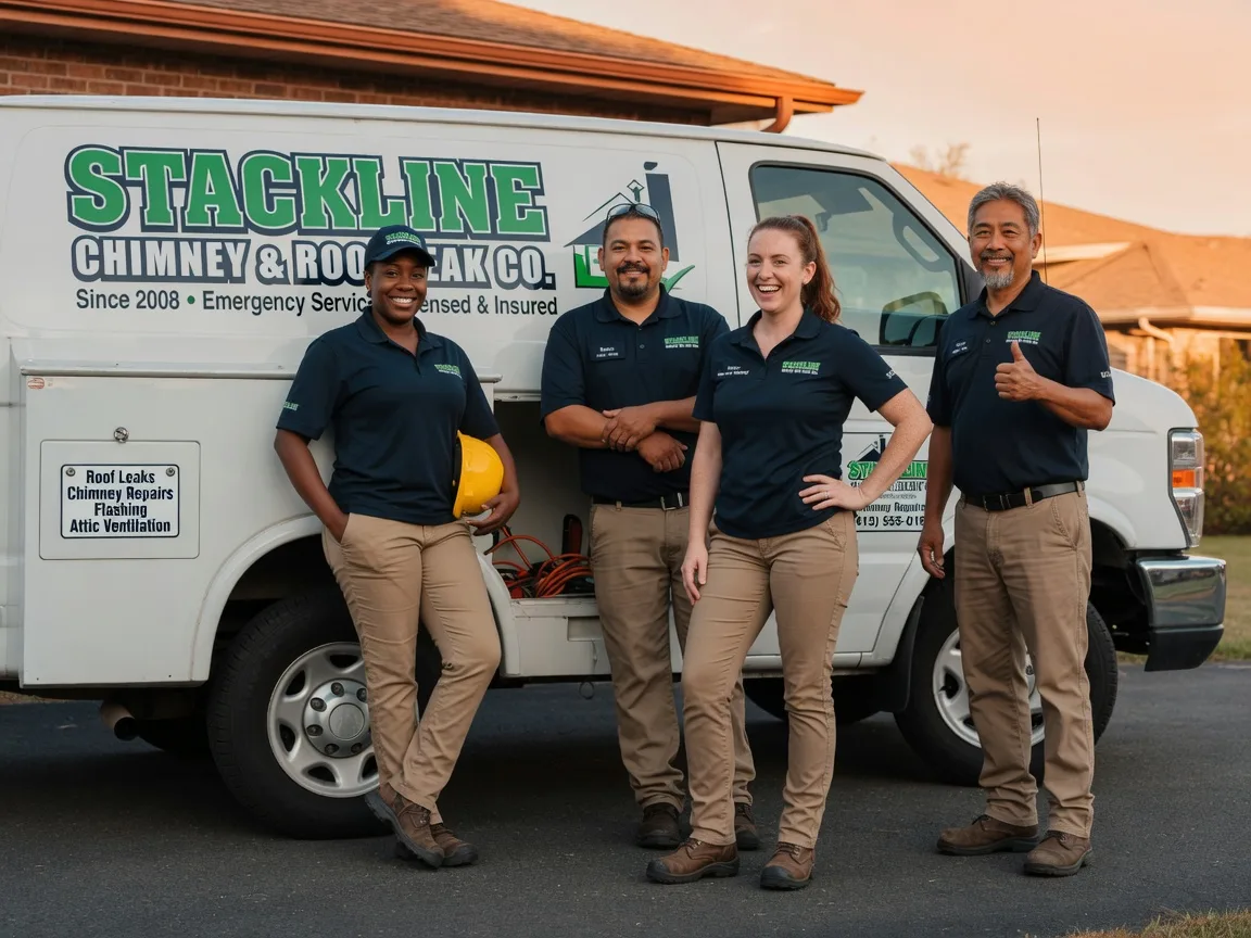 Chimney flashing repair company in Sturgeon, MO